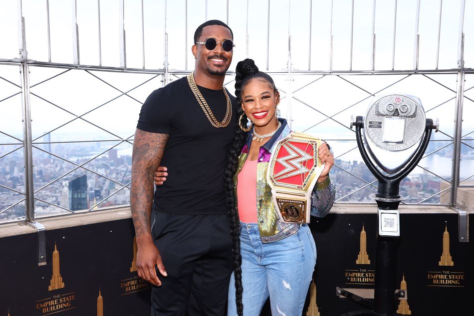 Bianca Belair and Montez Ford